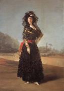 Francisco Goya Duchess of Alba painting